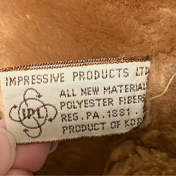 Wrinkles Brown Dog Dress Hand Puppet 28" Heritage Collection Vintage 80s - Picture 12 of 13